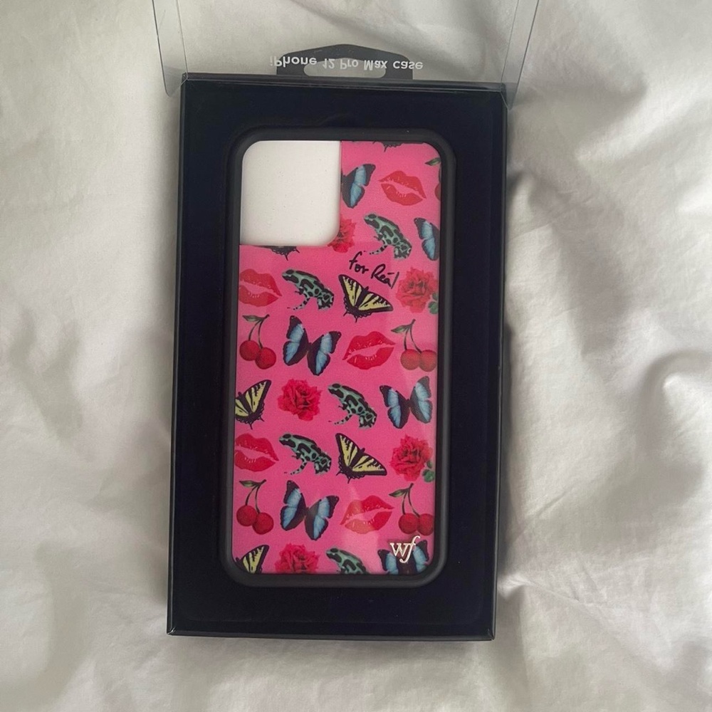 Wildflower x Realisation Par case for iPhone 12 Pro Max 💕💋🍒🦋🐸